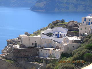 2006 eclipse trip -- Santorini shopping stop
