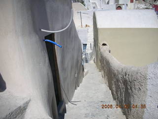 2006 eclipse trip -- Santorini shopping stop