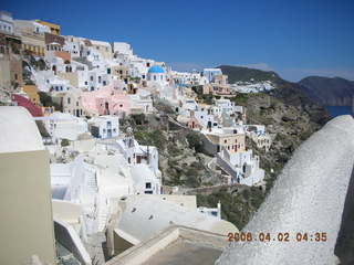2006 eclipse trip -- Santorini shopping stop