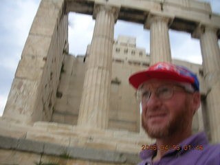 2006 eclipse trip -- Adam with British cap