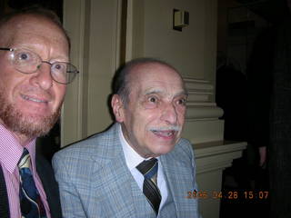 Adam and Andy in the Academy of Music ballroom