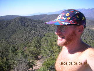 Adam at Payson run vista view