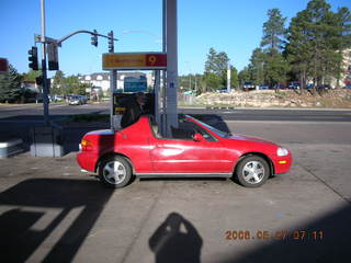 Greg's red Honda