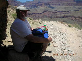 view from South Kaibab trail -- arch