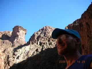 North Kaibab trail from Phantom Ranch --  North Rim sign