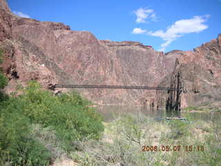 Black Bridge across Mighty Colorado Driver