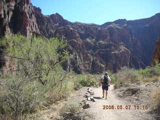 view from South Kaibab trail -- Mighty Colorado River