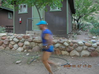 299 5t7. Phantom Ranch -- Adam running