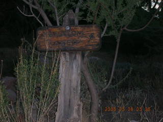 Phantom Ranch -- fellow taking a picture