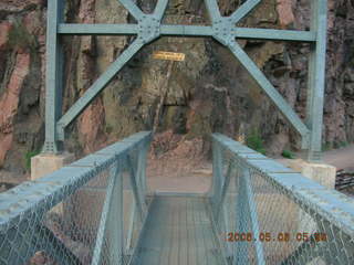 view from Bright Angel trail -- Silver Bridge