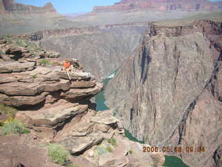 Phoenix Rock Gym -- Adam repelling