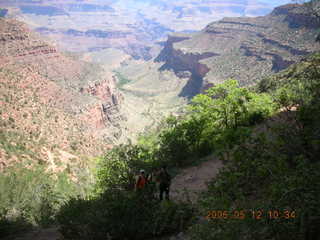 Grand Canyon from Bright Angel -- Indian Garden, Plateau Point