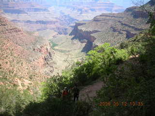 Grand Canyon from Bright Angel -- Indian Garden, Plateau Point