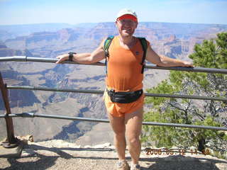 Grand Canyon from rim viewpoint -- Adam