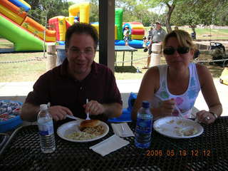 SAP/Khimetrics picnic -- Mark, Marlene