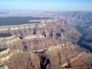 487 5tj. T.R. -- aerial -- south rim of Grand Canyon