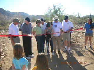 Lost Dog Wash trailhead ceremony