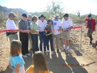 Lost Dog Wash trailhead ceremony