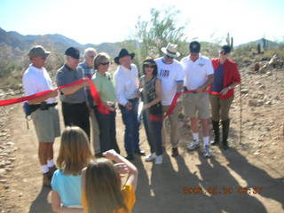 Lost Dog Wash trailhead ceremony