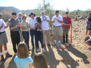 Lost Dog Wash trailhead ceremony