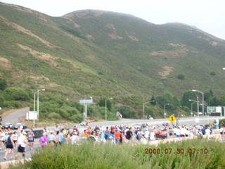 San Francisco half marathon in Marin County