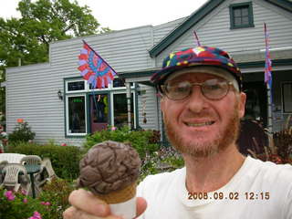 Selma's -- Adam and ice cream cone