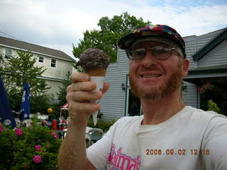 Selma's -- Adam and ice cream cone