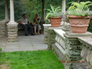 328 5xq. Morris Arboretum -- Ivan and Betsy