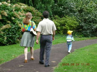 Morris Arboretum -- Betsy, Ivan, Gaby