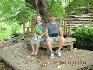 335 5xq. Morris Arboretum -- Betsy, Adam