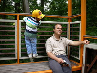 Minnesota trip - cat's glowing eyes