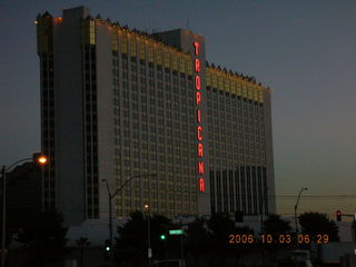 Tropicana Hotel on my morning run