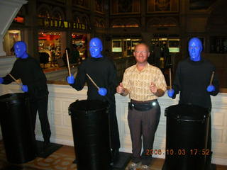 Venetian Hotel -- Adam and the Blue Man group