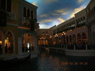 Venetian Hotel -- canal area