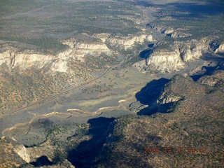 aerial -- clouds in the Grand Canyon