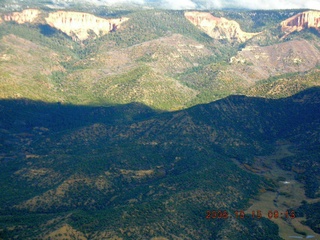 aerial -- Bryce Canyon with clouds