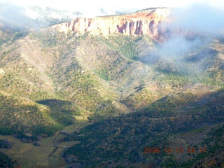 aerial -- south Utah with Bryce in the distance