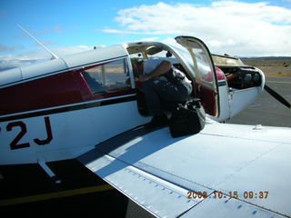 Bob and N4372J at Bryce Canyon Airport (BCE)