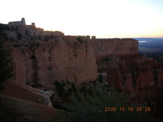 aerial -- final approach to Bryce Canyon Airport (BCE)