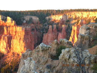 Bryce Canyon -- sunrise at Paria view