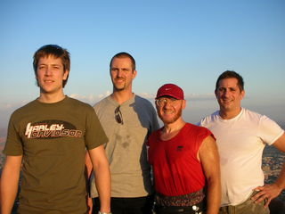 408 5yh. Camelback hike -- Christoph, Olaf, Adam, Nelson -- summit