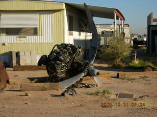 Phoenix Regional Airport (A39) -- propeller art