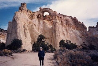 oldfamilyphoto -- Bryce/Zion trip -- Grosvenor Arch -- Gloria