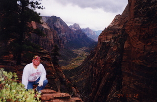 oldfamilyphoto -- Bryce/Zion trip -- Adam at Observation Point