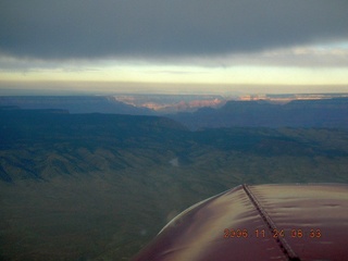 aerial -- Colorado canyon