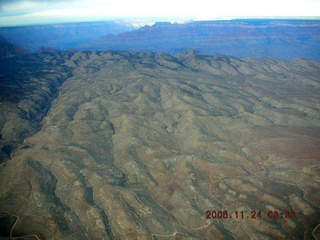 aerial -- Little Colorado River canyon