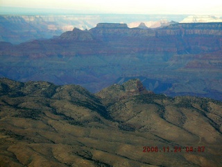 aerial -- Little Colorado River canyon