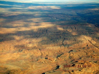 aerial -- Colorado River canyon