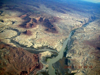 aerial -- Colorado and Green Rivers