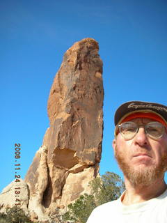 Arches National Park -- Dark Angel and Adam